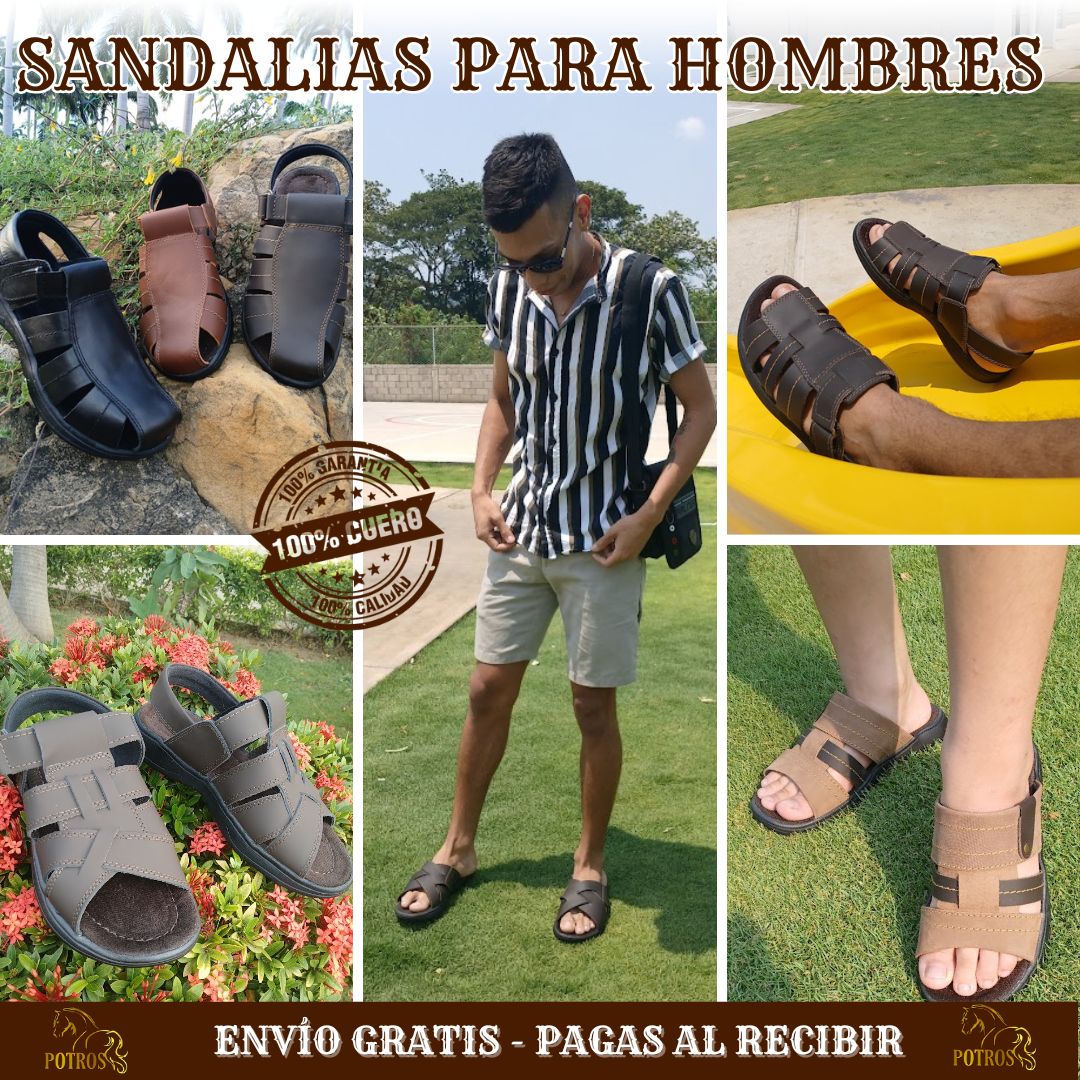 Sandalias 100% Cuero Originales